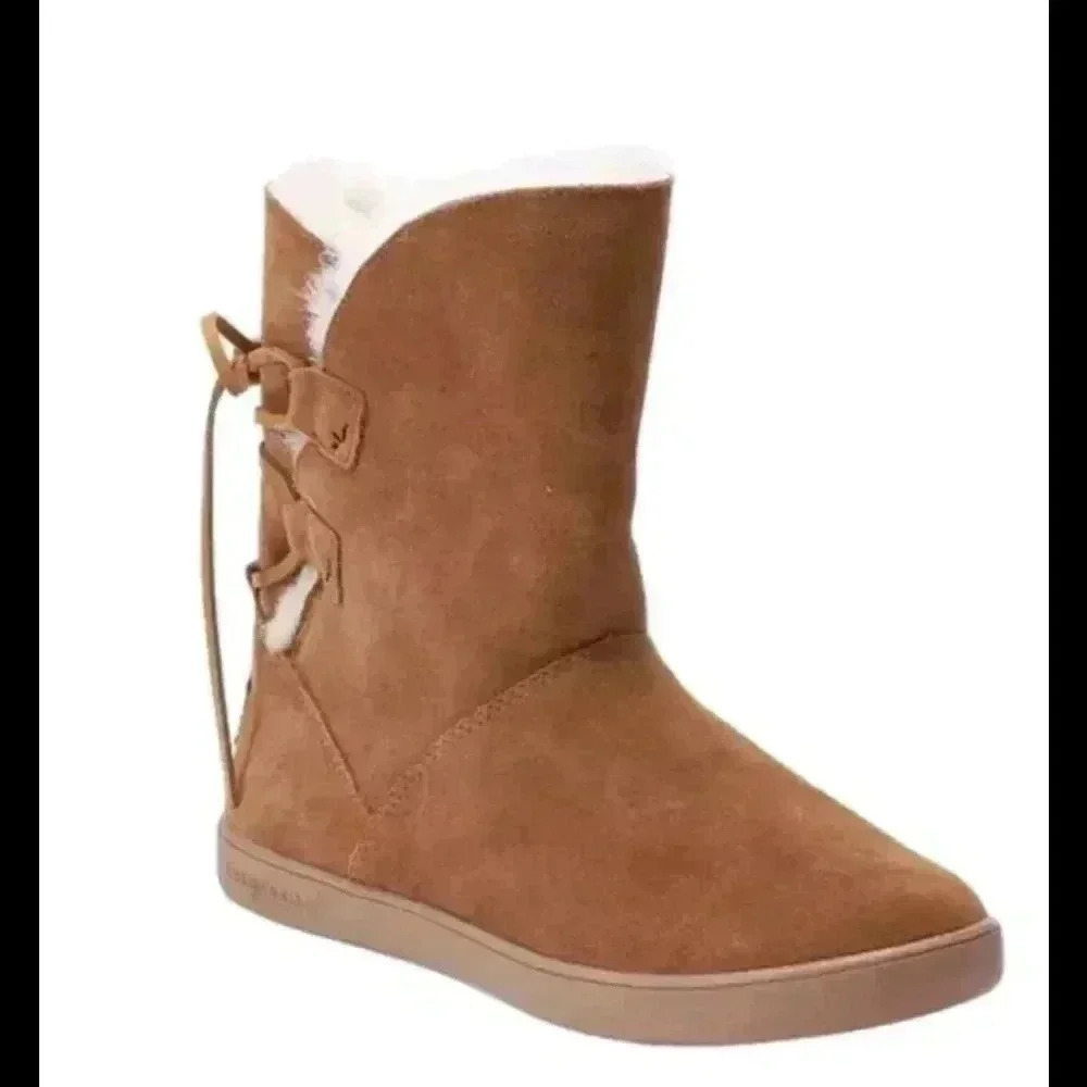 Koolaburra by Ugg Womens Tan Shazi Short Boot 9